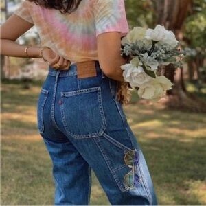 Levi's Premium Denim Painter Boy Jeans in Snooze Ya Lose Wash